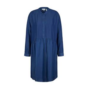 TOM TAILOR Košeľové šaty  námornícka modrá