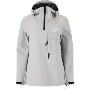 SOS Zimná bunda 'Noosa'  svetlosivá / čierna / biela