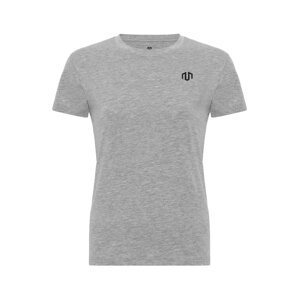 MOROTAI Funkčné tričko 'Naka'  sivá melírovaná / čierna