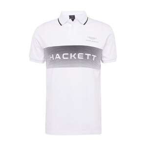 Hackett London Tričko 'AMR'  čierna / biela
