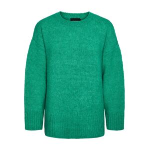PIECES Oversize sveter 'NANCY'  zelená