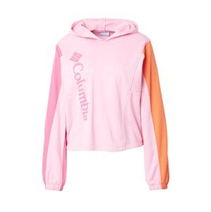 COLUMBIA Športová mikina  oranžová / ružová / ružová