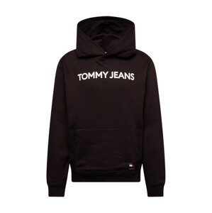 Tommy Jeans Mikina 'Classics'  námornícka modrá / červená / čierna / biela