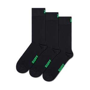 Happy Socks Ponožky  svetlozelená / čierna