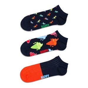 Happy Socks Ponožky  námornícka modrá / svetlomodrá / oranžová / jasne červená