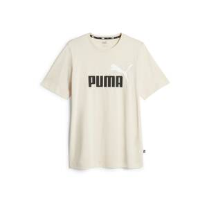 PUMA Funkčné tričko 'Essentials'  čierna / biela / šedobiela