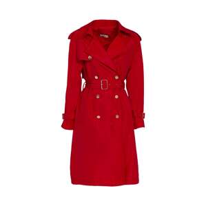 Influencer Prechodný kabát  červená
