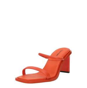 Calvin Klein Remienkové sandále  oranžovo červená