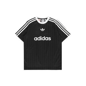 ADIDAS ORIGINALS Funkčné tričko 'Adicolor'  čierna / biela