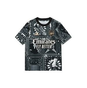 ADIDAS PERFORMANCE Funkčné tričko 'FC Arsenal'  béžová / tmavobéžová / čierna / biela