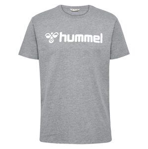 Hummel Tričko 'Go 2.0'  sivá melírovaná / biela