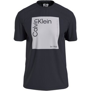 Calvin Klein Big & Tall Tričko  námornícka modrá / sivobéžová