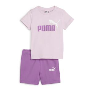 PUMA Joggingová súprava  fialová / tmavofialová / biela