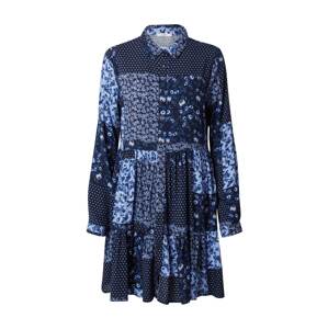 Hailys Košeľové šaty 'La44rissa'  modrá / námornícka modrá / svetlomodrá / biela