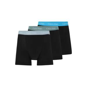 Calvin Klein Underwear Boxerky  dymovo modrá / svetlomodrá / čierna / biela