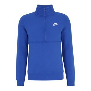 Nike Sportswear Mikina 'CLUB'  kráľovská modrá / biela