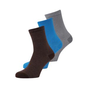 BeckSöndergaard Ponožky  modrá / čokoládová / sivá / strieborná