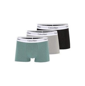Calvin Klein Underwear Boxerky  tyrkysová / sivobéžová / čierna / šedobiela