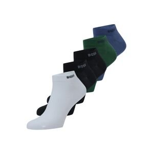 BOSS Black Ponožky  enciánová / zelená / čierna / biela