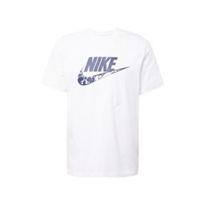 Nike Sportswear Tričko 'FUTURA'  ultramarínová / biela