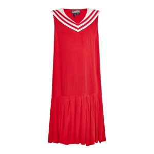 DreiMaster Vintage Šaty  krvavo červená / biela