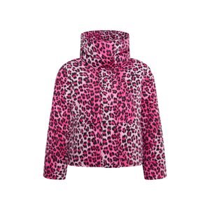 MYMO Zimná bunda  ružová / ružová / čierna