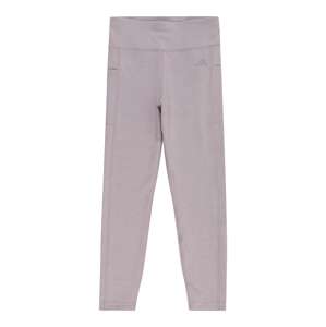 ADIDAS PERFORMANCE Športové nohavice  pastelovo fialová / strieborná