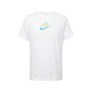 Nike Sportswear Tričko 'SPRING BREAK SUN'  tyrkysová / azúrová / svetlozelená / biela