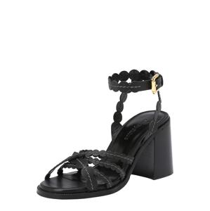 See by Chloé Remienkové sandále 'KADDY'  čierna