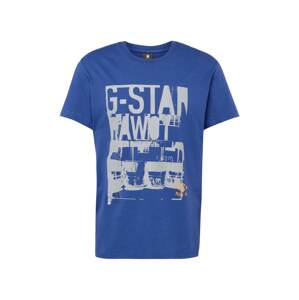 G-Star RAW Tričko 'Underground'  modrá / sivá / oranžová