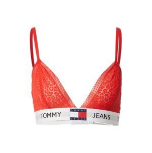 Tommy Jeans Podprsenka  sivá / červená / čierna / prírodná biela