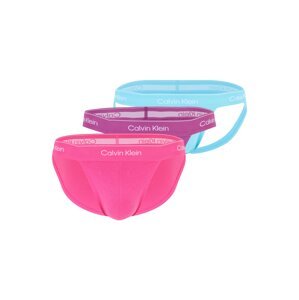 Calvin Klein Underwear Nohavičky  vodová / fialová / ružová / biela