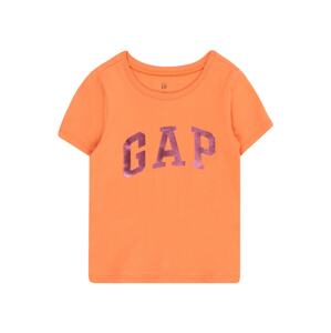 GAP Tričko  fialová / oranžová