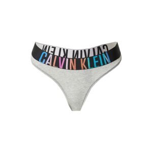 Calvin Klein Underwear Tangá  svetlosivá