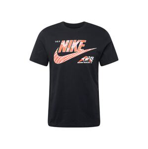 Nike Sportswear Tričko 'SOLE RALLY'  svetločervená / čierna / biela