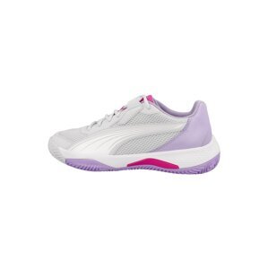 PUMA Športová obuv 'Nova Court'  levanduľová / ružová / strieborná / biela