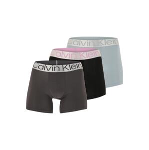 Calvin Klein Underwear Boxerky  pastelovo modrá / tmavosivá / ružová / čierna