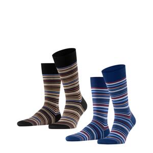 FALKE Ponožky 'Microblock'  modrá / červená / čierna / biela