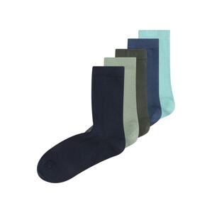 Lindex Ponožky  námornícka modrá / vodová / zelená / pastelovo zelená