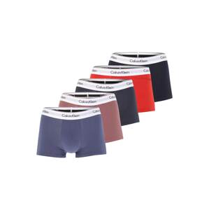 Calvin Klein Underwear Boxerky  tmavomodrá / svetlofialová / červená / biela