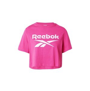 Reebok Funkčné tričko 'IDENTITY'  ružová / biela