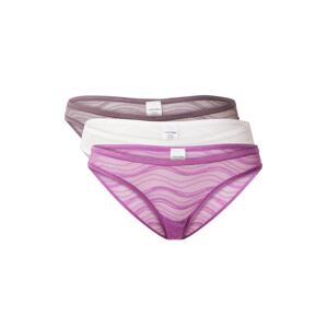 Calvin Klein Underwear Nohavičky  fialová / svetlofialová / šedobiela
