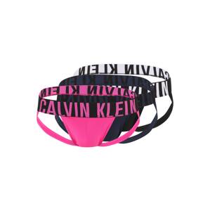 Calvin Klein Underwear Nohavičky 'Jock'  námornícka modrá / ružová / čierna / biela