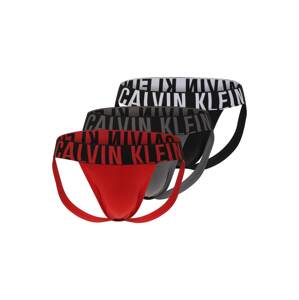 Calvin Klein Underwear Nohavičky 'Intense Power'  sivá / červená / čierna / biela