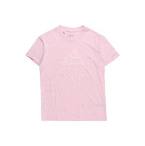 ADIDAS SPORTSWEAR Funkčné tričko  ružová / svetloružová / čierna