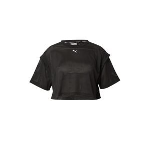 PUMA Funkčné tričko 'FIT MOVE'  čierna / biela