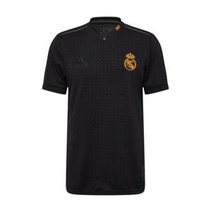 ADIDAS PERFORMANCE Funkčné tričko 'Real Madrid 23/24'  zlatá žltá / sivá / čierna