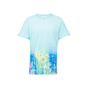 BIDI BADU Funkčné tričko 'Melbourne 2024'  modrá / vodová / zelená / svetlozelená