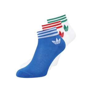 ADIDAS ORIGINALS Ponožky 'Island Club Trefoil '  modrá / smaragdová / červená / biela