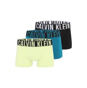 Calvin Klein Underwear Boxerky  modrozelená / citrónová žltá / čierna